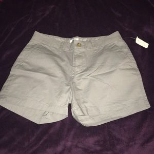 Grey Old Navy Khaki Shorts